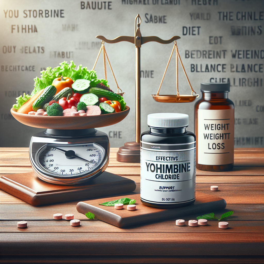 Effektive Gewichtsreduktion: Wie Yohimbine chlorine Ihre Diät unterstützen kann