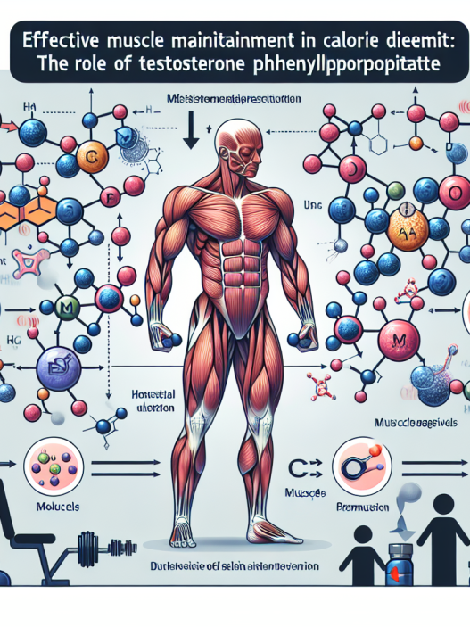Effektiver Muskelerhalt im Kaloriendefizit: Die Rolle von Testosteron phenylpropionat