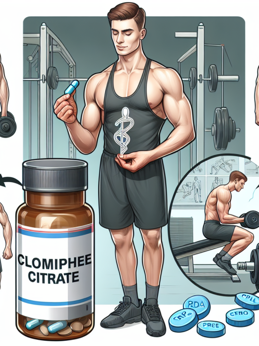 Unterstützung beim Muskelaufbau durch Clomiphene citrate