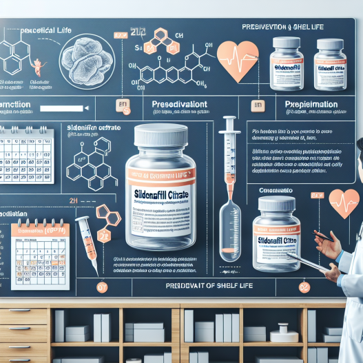 Die Haltbarkeit von Sildenafil citrat: Was Sie wissen sollten