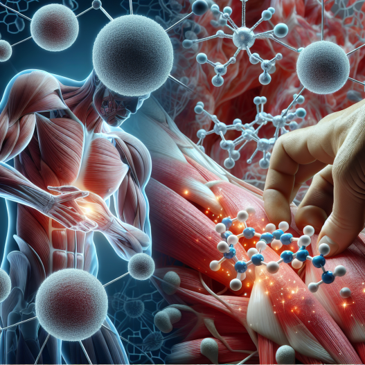 Unterstützung bei der Behandlung von Muskelschmerzen bei chronischen Erkrankungen durch Peptide