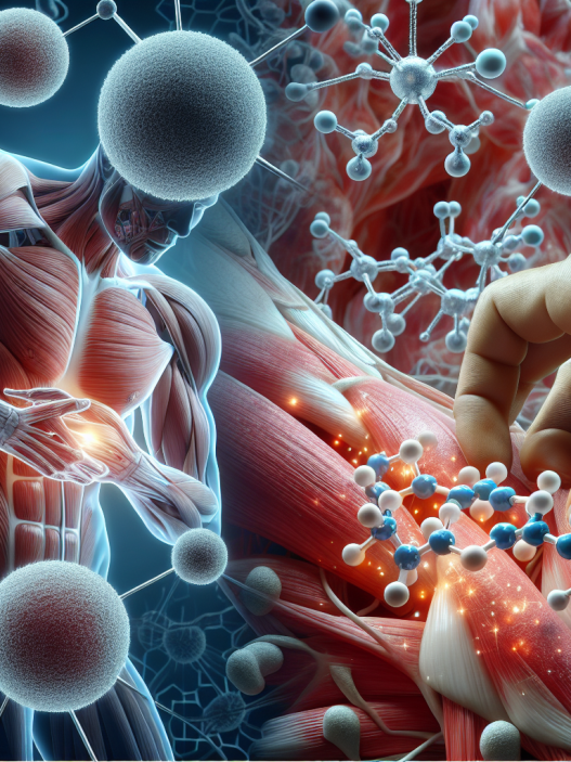 Unterstützung bei der Behandlung von Muskelschmerzen bei chronischen Erkrankungen durch Peptide