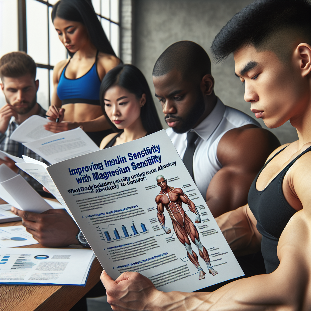 Insulinsensitivität verbessern mit Magnesium: Was Bodybuilder unbedingt beachten müssen