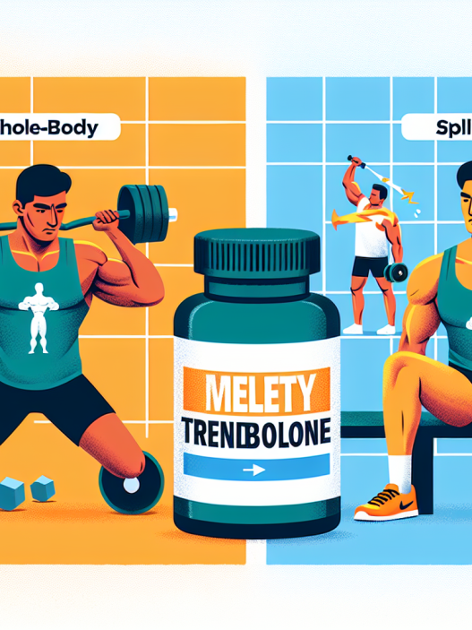 Ganzkörpertraining vs. Split-Training bei gleichzeitiger Einnahme von Methyltrenbolon